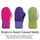 Bernie Mittens - Solid colored wool blend mittens with fleece lining