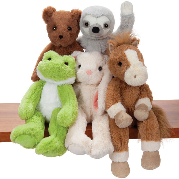 15" Buddy Pony - Group image with Bear, Bunny, Sloth, Pony and Frog image number 5