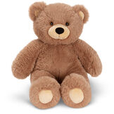 18" Oh So Soft Teddy Bear - Front view of seated honey brown bear with tan muzzle and brown eyes image number 3