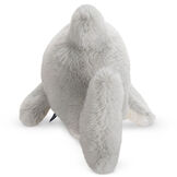 18" Oh So Soft Shark - Back view of grey and white Shark image number 2