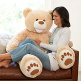 4' Bubba The Huggable Giant Teddy Bear image number 0